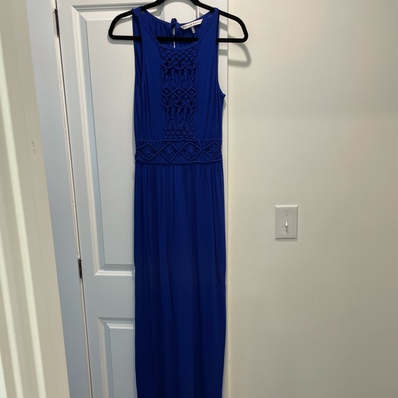 Trina Turk Blue Maxi Dress - Size 0 - Picture 2 of 5